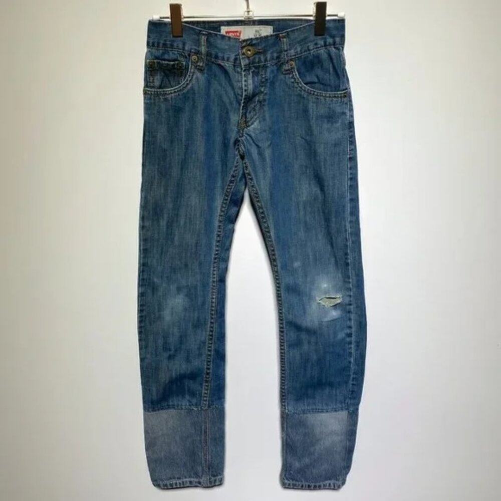 LEVIS BOYS 513 SLIM JEANS DENIM BLUE